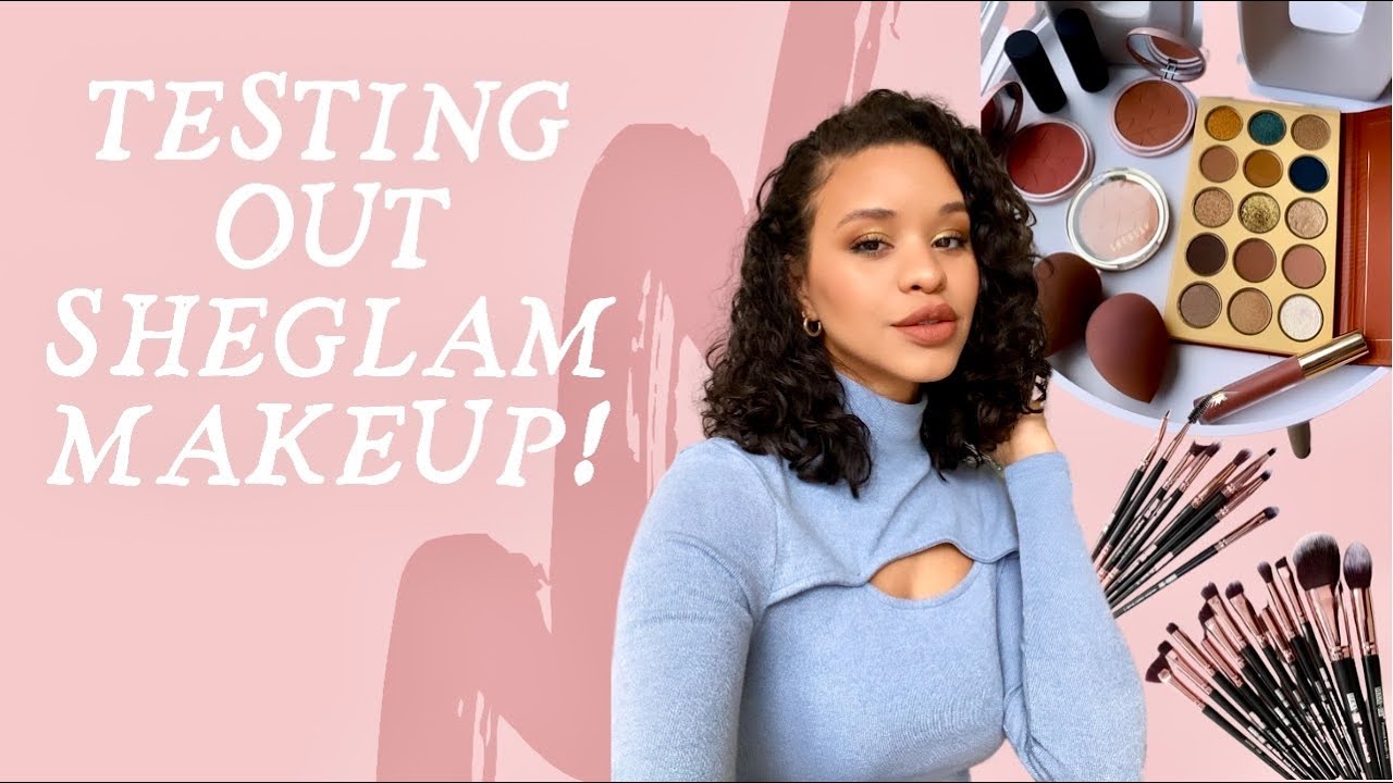 TESTING OUT SHEGLAM MAKEUP!! Contour, bronzer, blush, eyeshadow, tools and more...