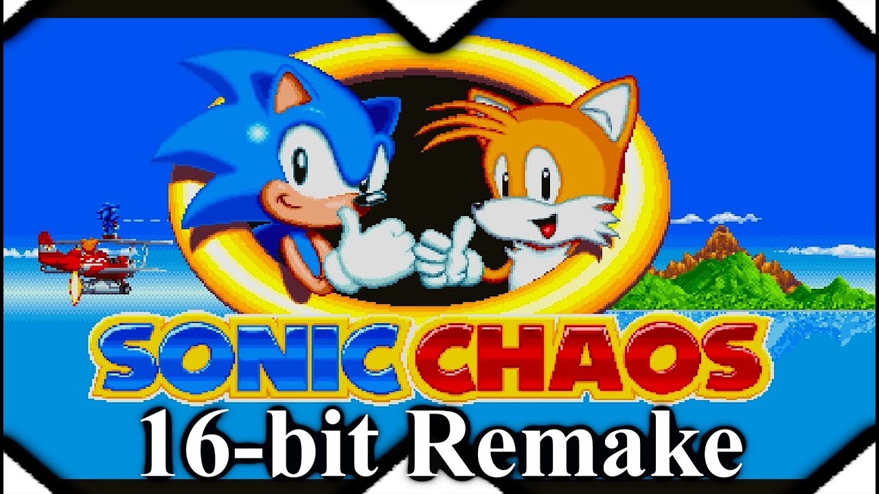 Sonic Chaos - A Classic Handheld Game 16-bit Remake
