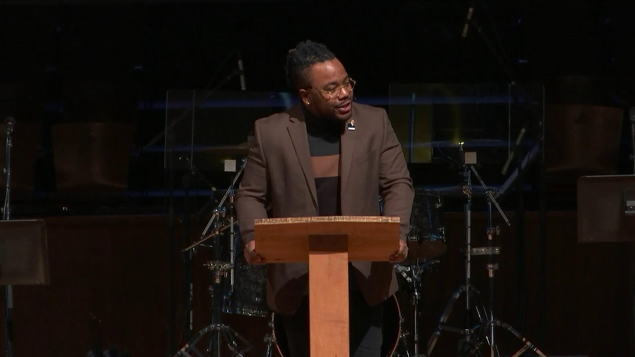 Hope College Chapel | Shomari Tate | Wisdom was there when your world broke | Proverbs 8:22-31