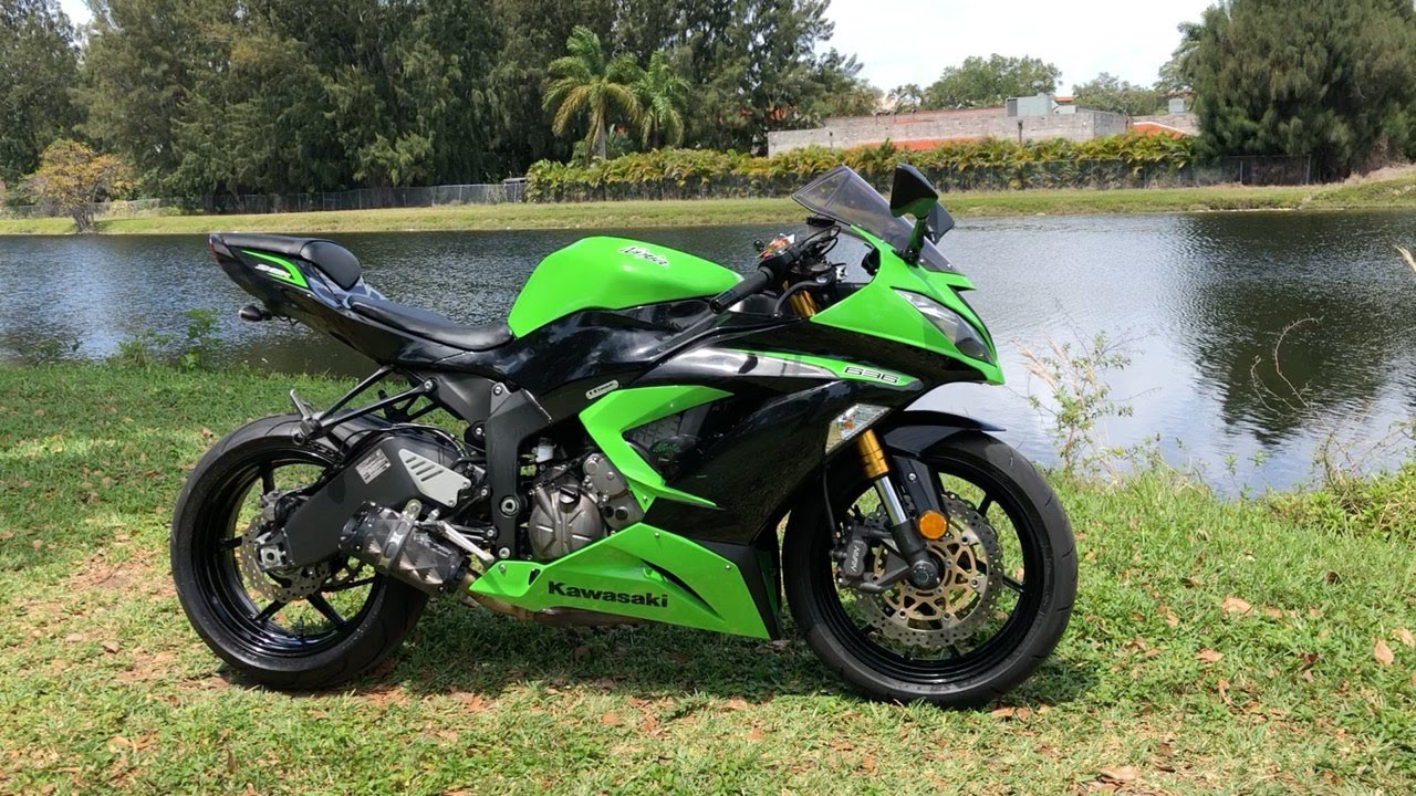 2013 KAWASAKI NINJA ZX6R WALK AROUND