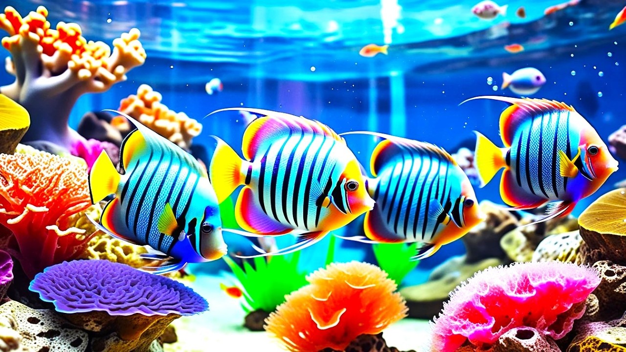 The Best 4K Aquarium Experience: Discover Stunning Jellyfish,Vibrant Coral Reefs & Exotic Ocean Life
