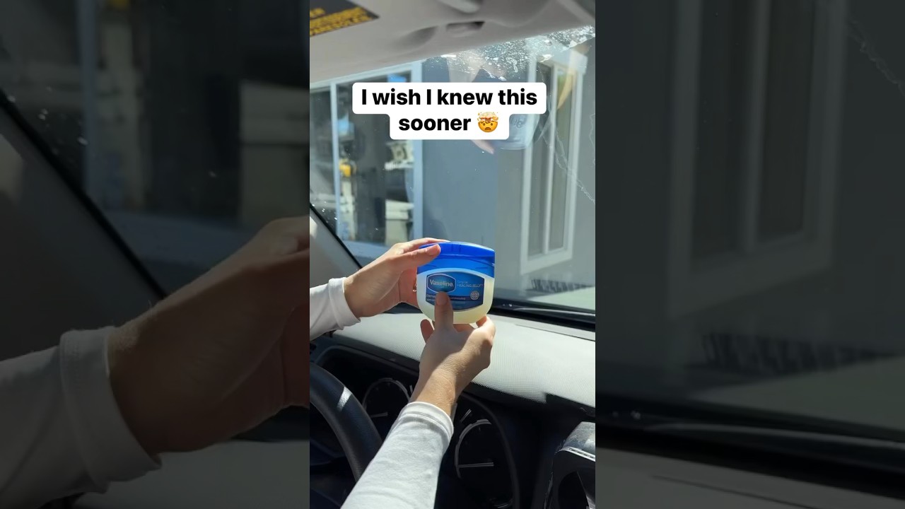 Detail car interior using Vaseline #car #truck #cardetailing #auto