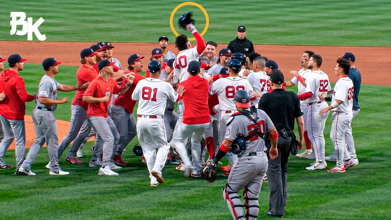 MLB - Heated benches clear 2026