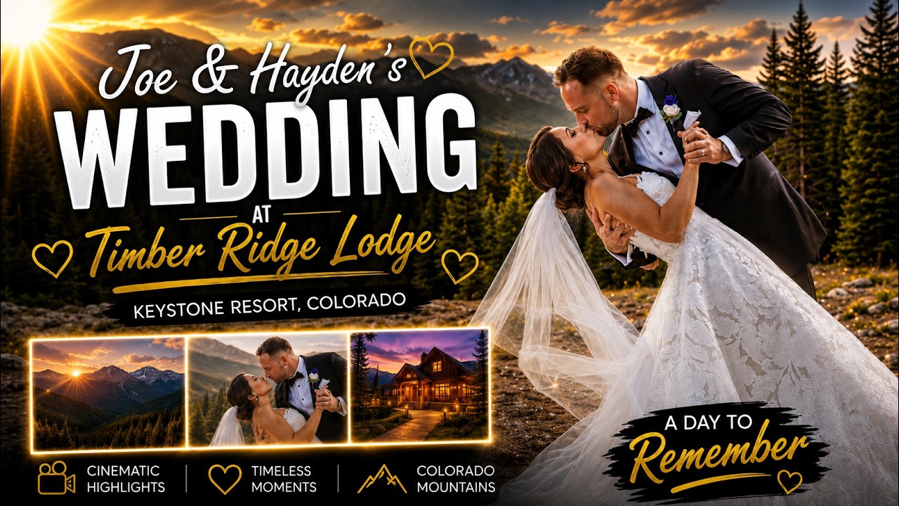 Joe & Hayden’s Wedding at Timber Ridge Lodge, Keystone Resort