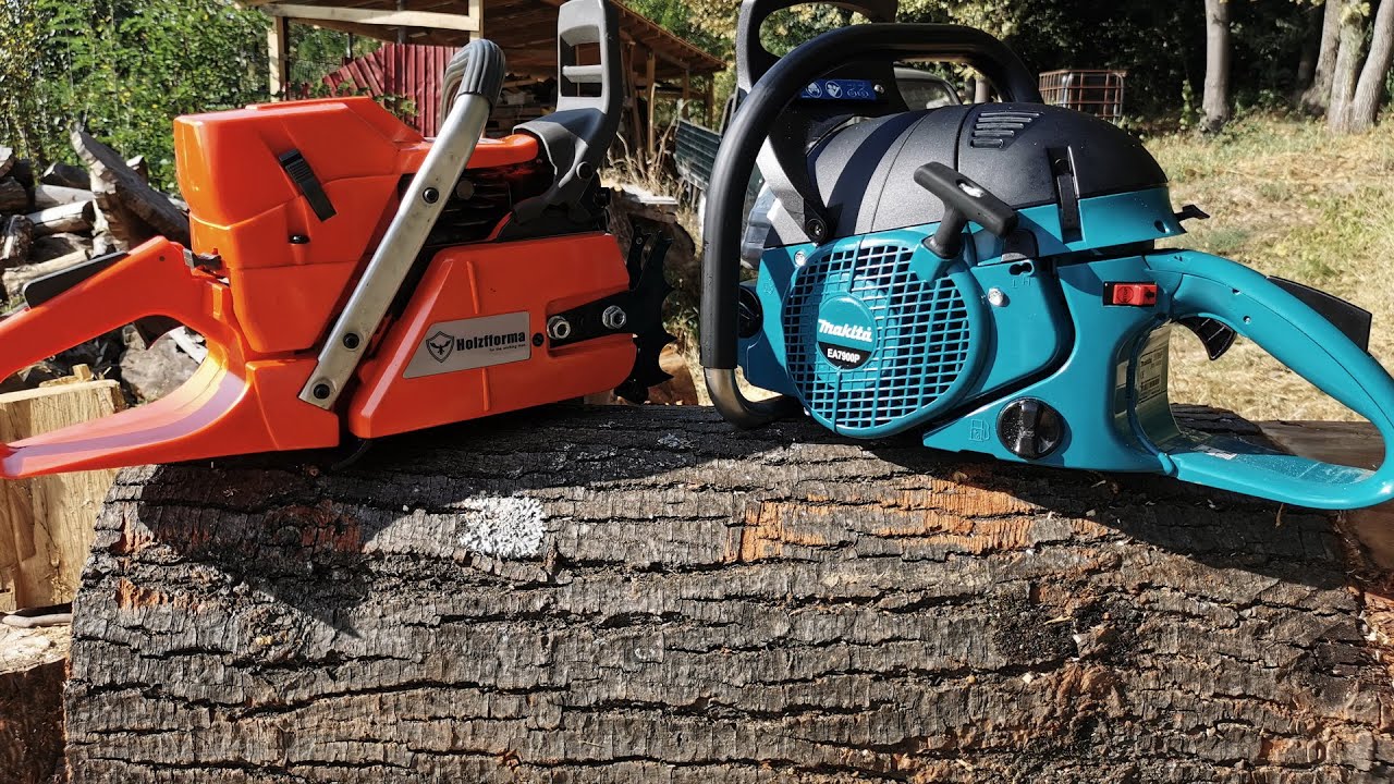 Makita EA7900 vs. Holzfforma G372xp, same bar/same chain