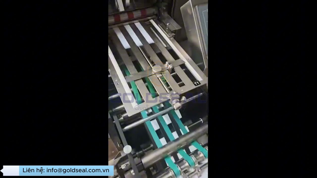 🌈MÁY GẤP TOA DÀI - GOLD SEAL MACHINERY 0938.024.009🌈