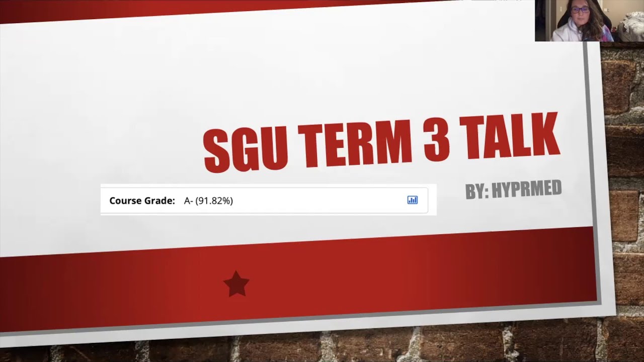 Caribbean Medical School (SGU) | Term 3 Deans List with grades | Study Vlog