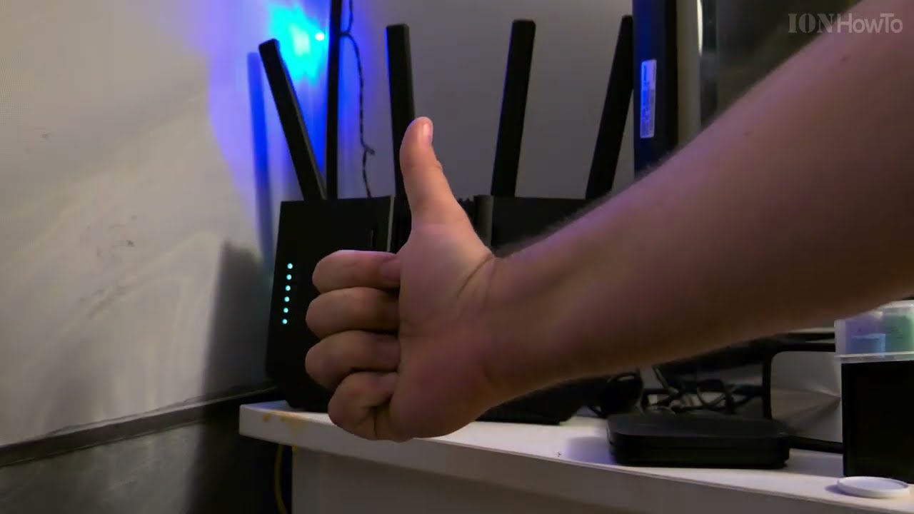 Asus Router RT-BE92U iPhone App Settings and Options