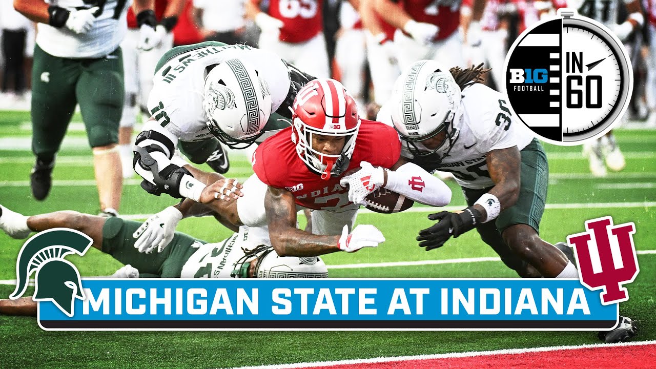 Michigan State at Indiana | Oct. 19, 2025 | B1G Football in 60