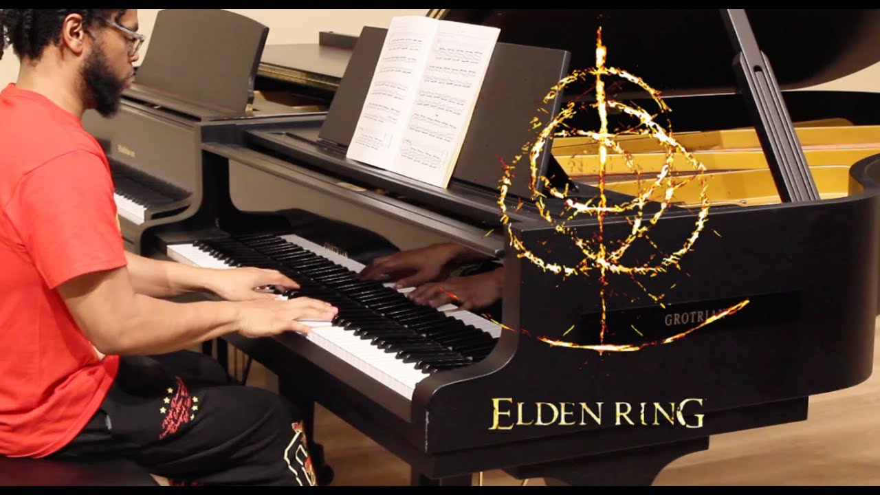 I played ELDEN RING on a GRAND PIANO - Song of Despair