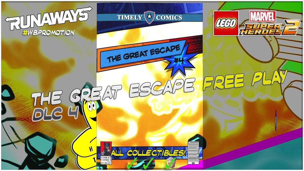Lego Marvel Superheroes 2: The Great Escape (Runaways) DLC БЕСПЛАТНАЯ ИГРА - HTG