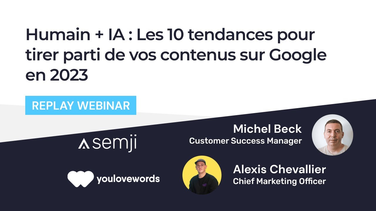 Humain vs IA : Les 10 tendances pour tirer parti de vos contenus sur google en 2023