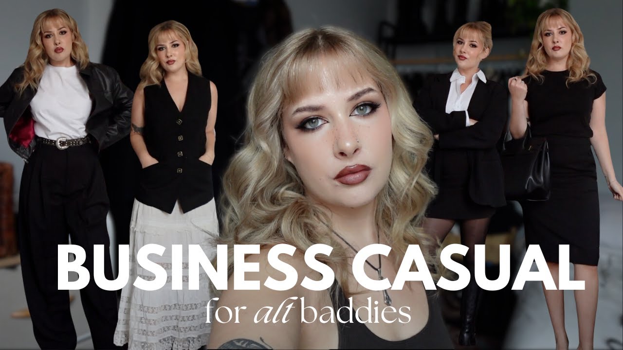 business casual for alt baddies