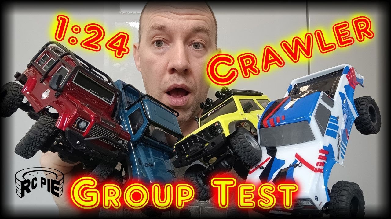 1:24 RC Mini-crawler Group Test