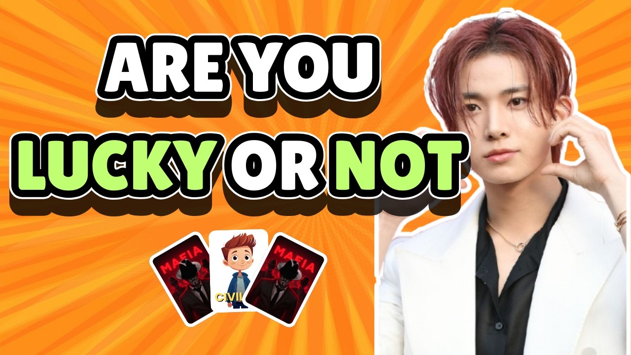 ARE YOU LUCKY OR NOT (MAFIA GAME EDITION) | FUN KPOP GAME | QUIZ POP