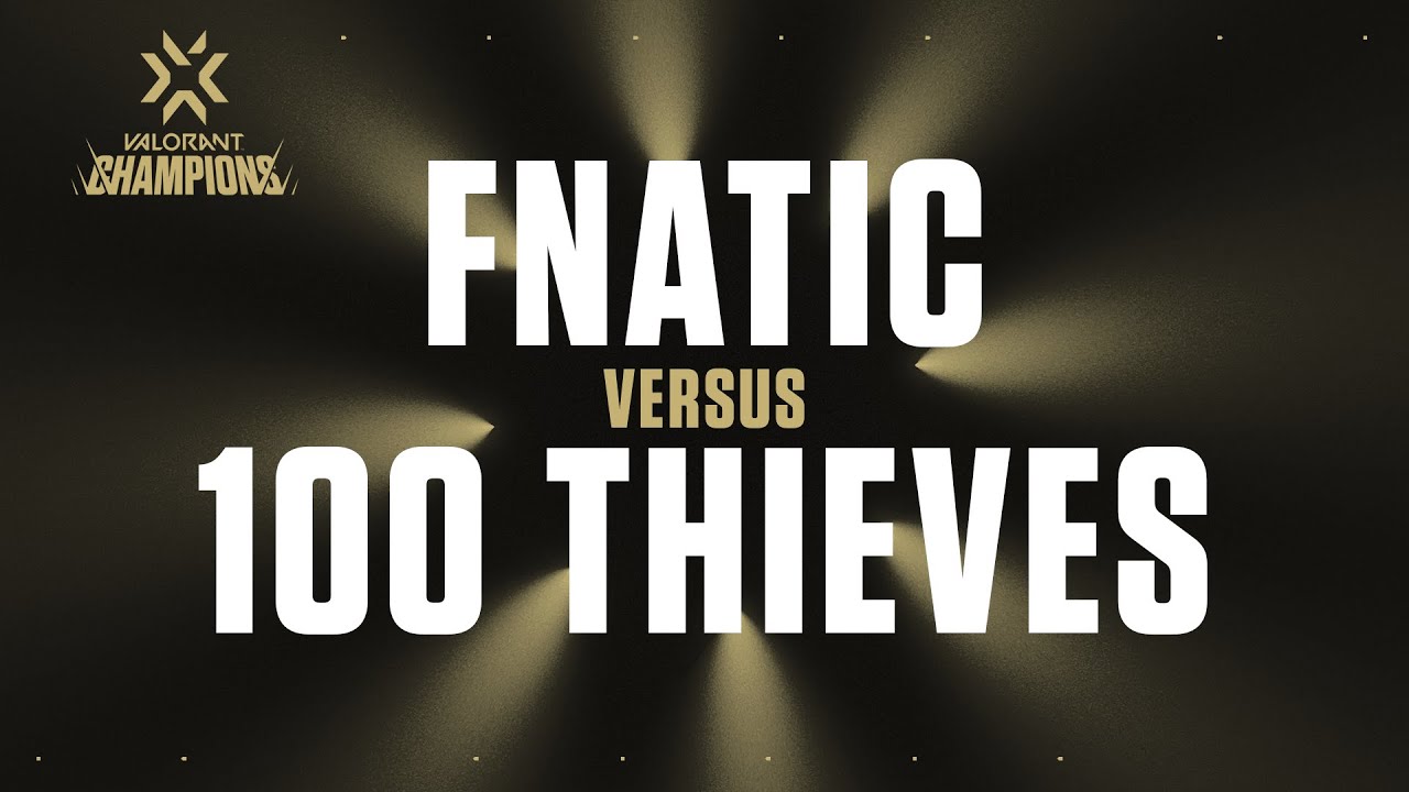 [ES] FNATIC VS 100 THIEVES - VCT Champions Instanbul 2022 - Grupos - Día 3
