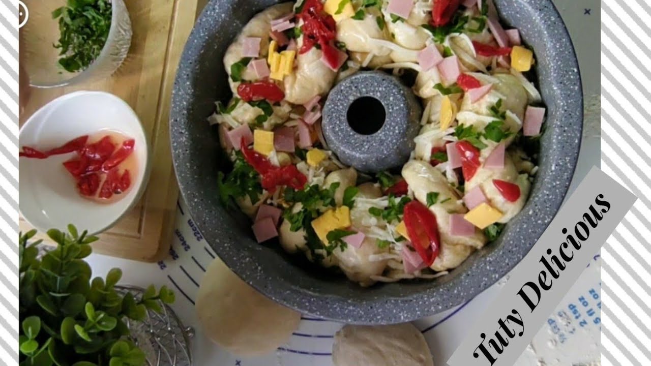 Маймунски😉 хляб 🍞на късчета с добавки!😋Вкус на тутманик и супер вкусна пица🍕!!!