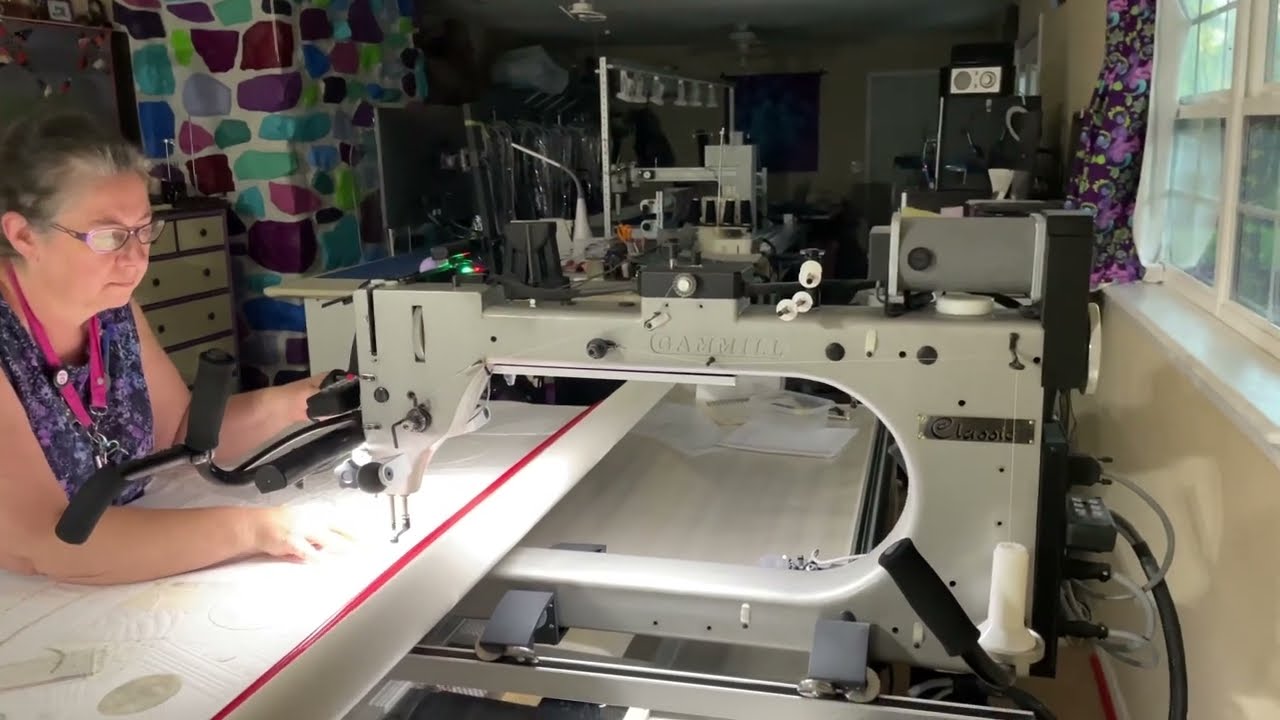 Thread jumping out of Gammill Thread break sensor solution. ￼
