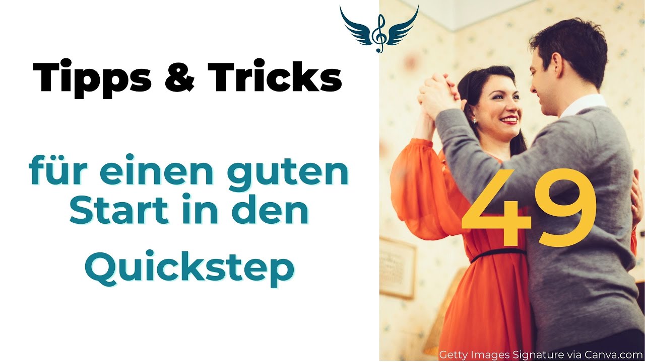 Starte gut in den Quickstep - für Herr & Dame gezeigt   4K