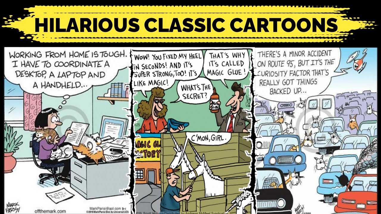 Vintage Comic Strips You'll Never Forget 😂 | Hilarious Classic Cartoon Compilation