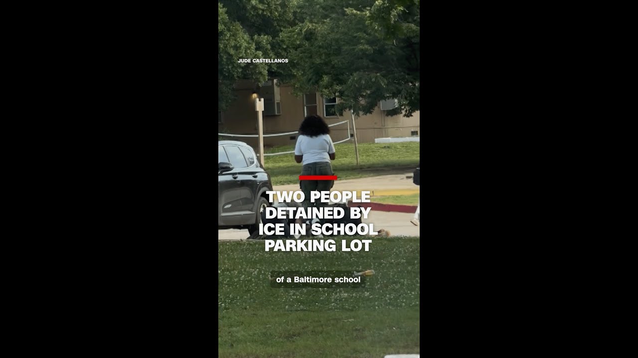 Two people detained by ICE in school parking lot
