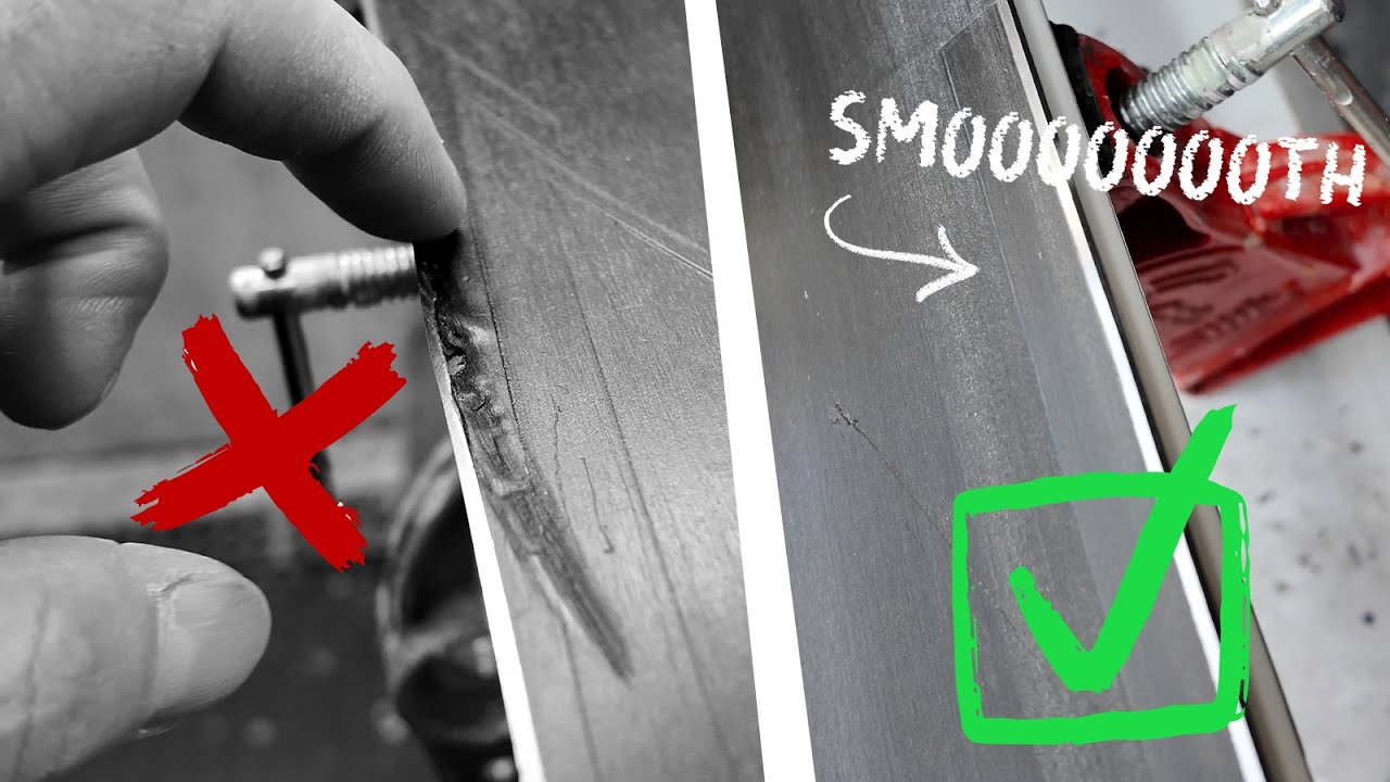 Ski Base Core Shot & Edge Damage | Base Repair Patching & Hand Finishing