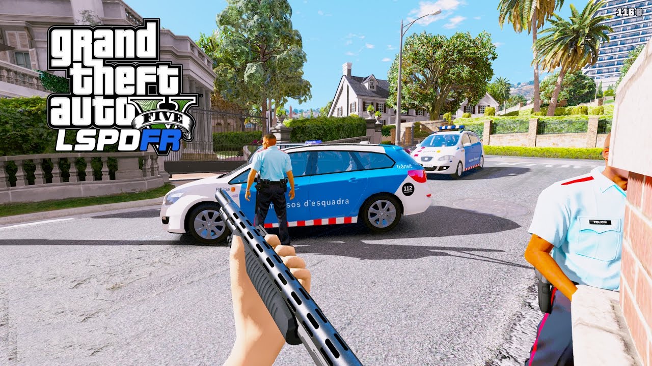 LSPDFR | Día 225 | Mossos d'esquadra - Asalto en un casa