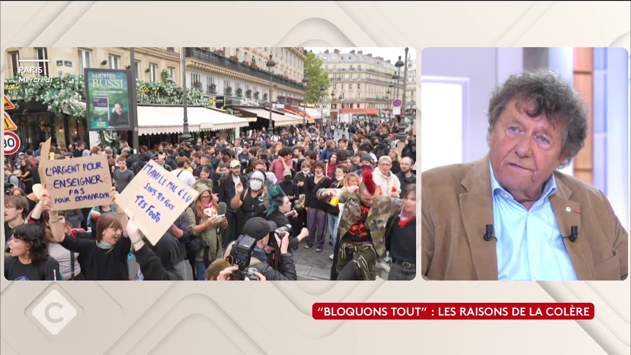 “Bloquons tout” : les raisons de la colère selon Jean Viard