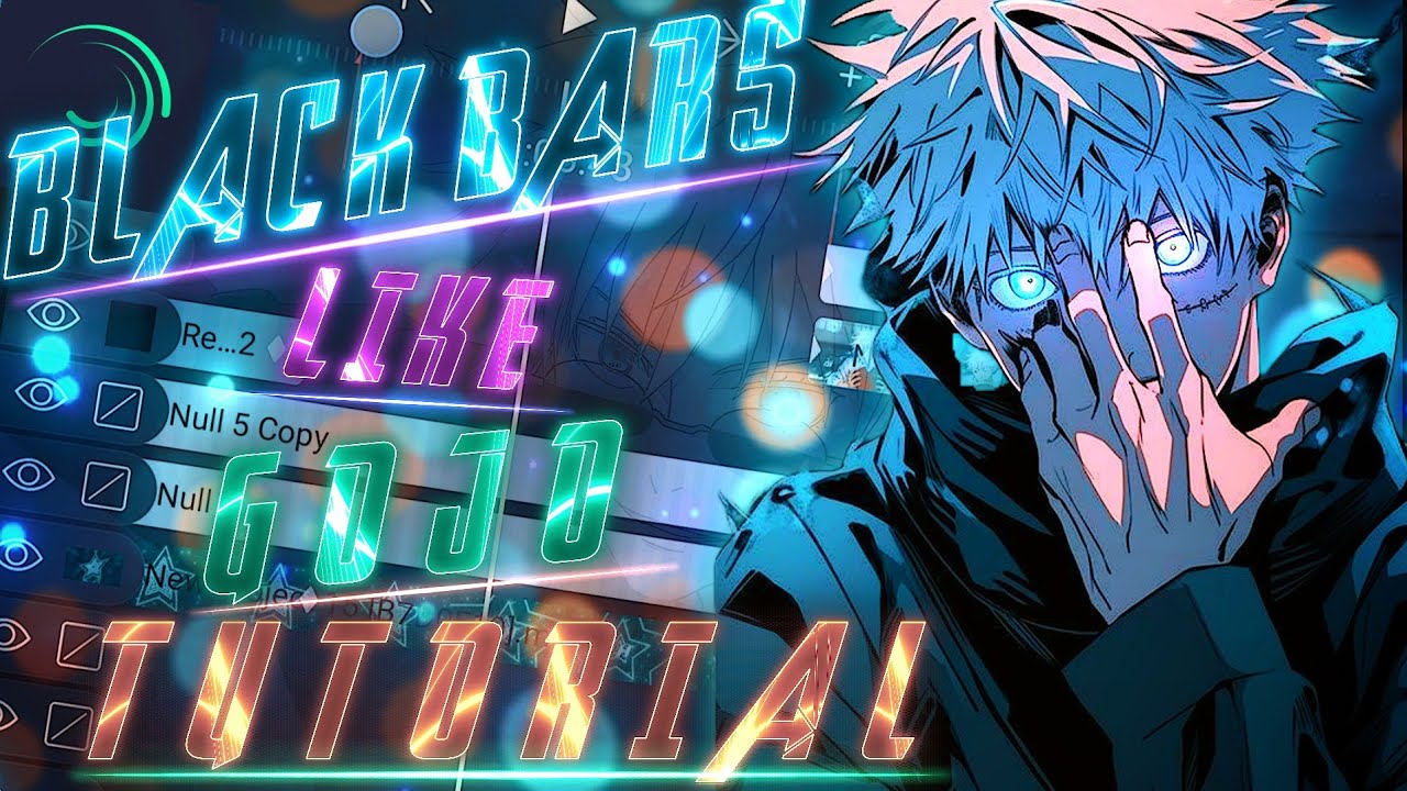 How To Make 'Black Bars' [Like ‎@GOJO神  ] In 'Alight Motion' 📱 Tutorial