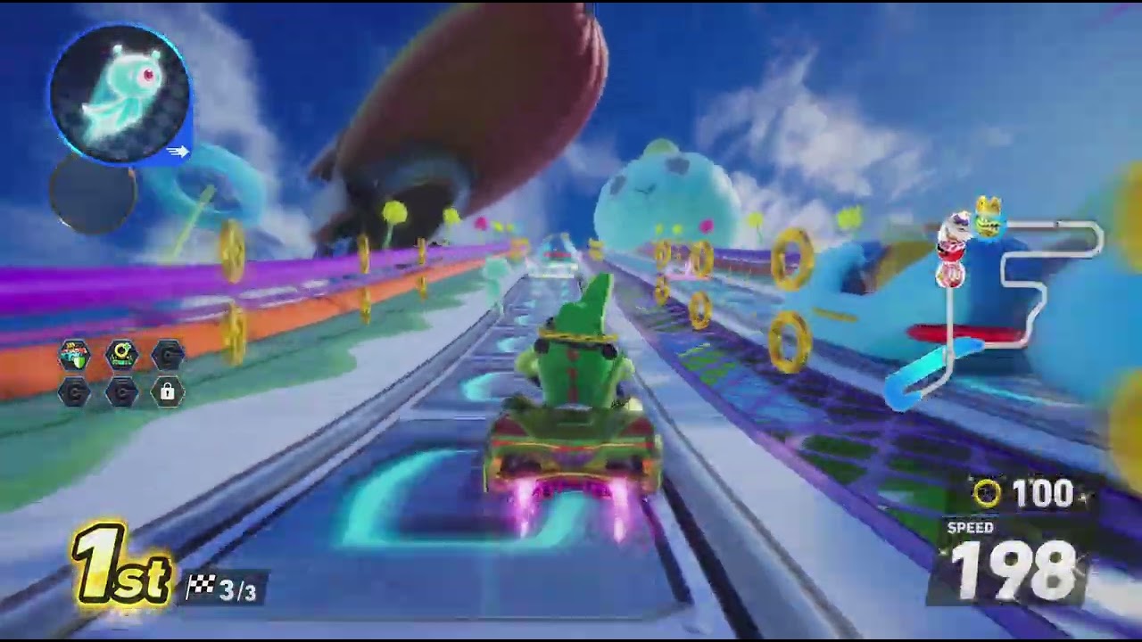 Sonic Racing: CrossWorlds [1] WE GOTTA GET TO THE COMPUTER ROOM