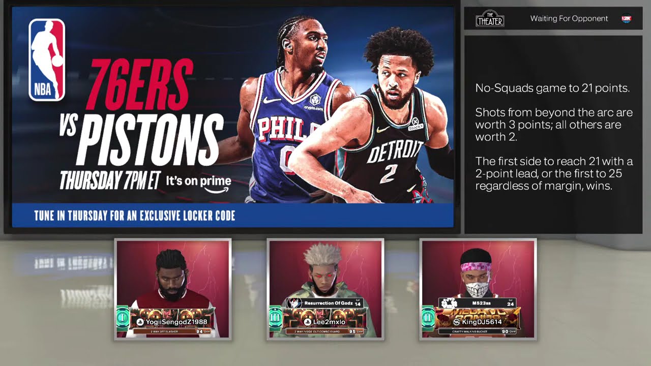 NBA 2K26 SEASON 5: 3V3 AND MAYBE.............PT 12