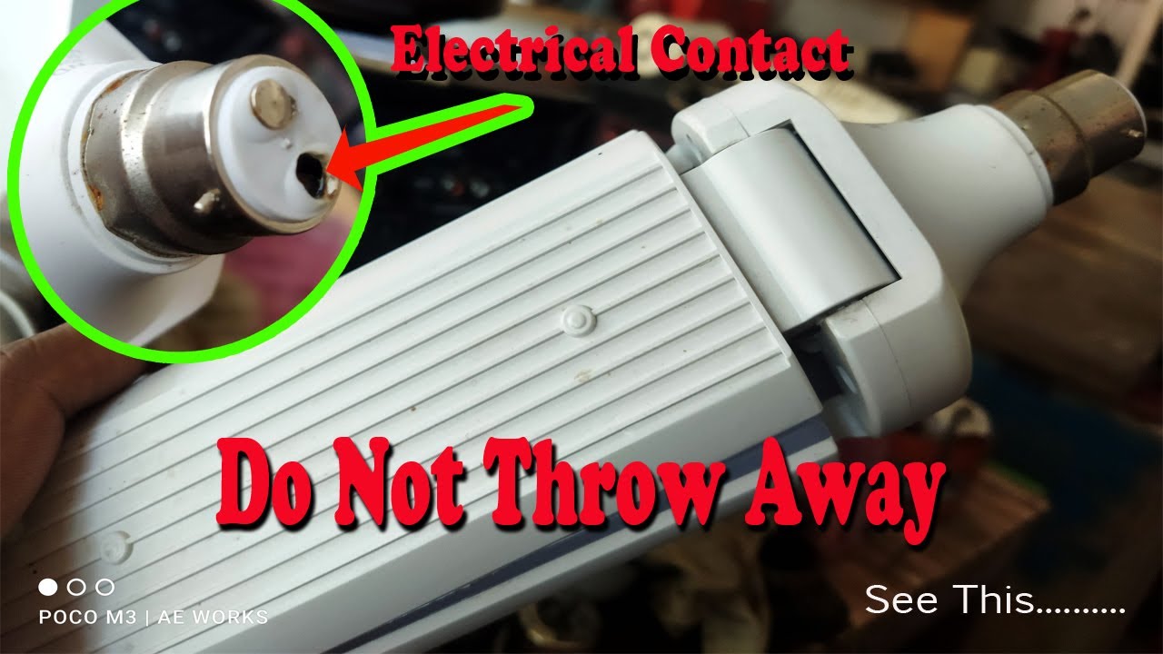 How To Fix This || Fab Bulb Electrical Contact Missing How To Fix 