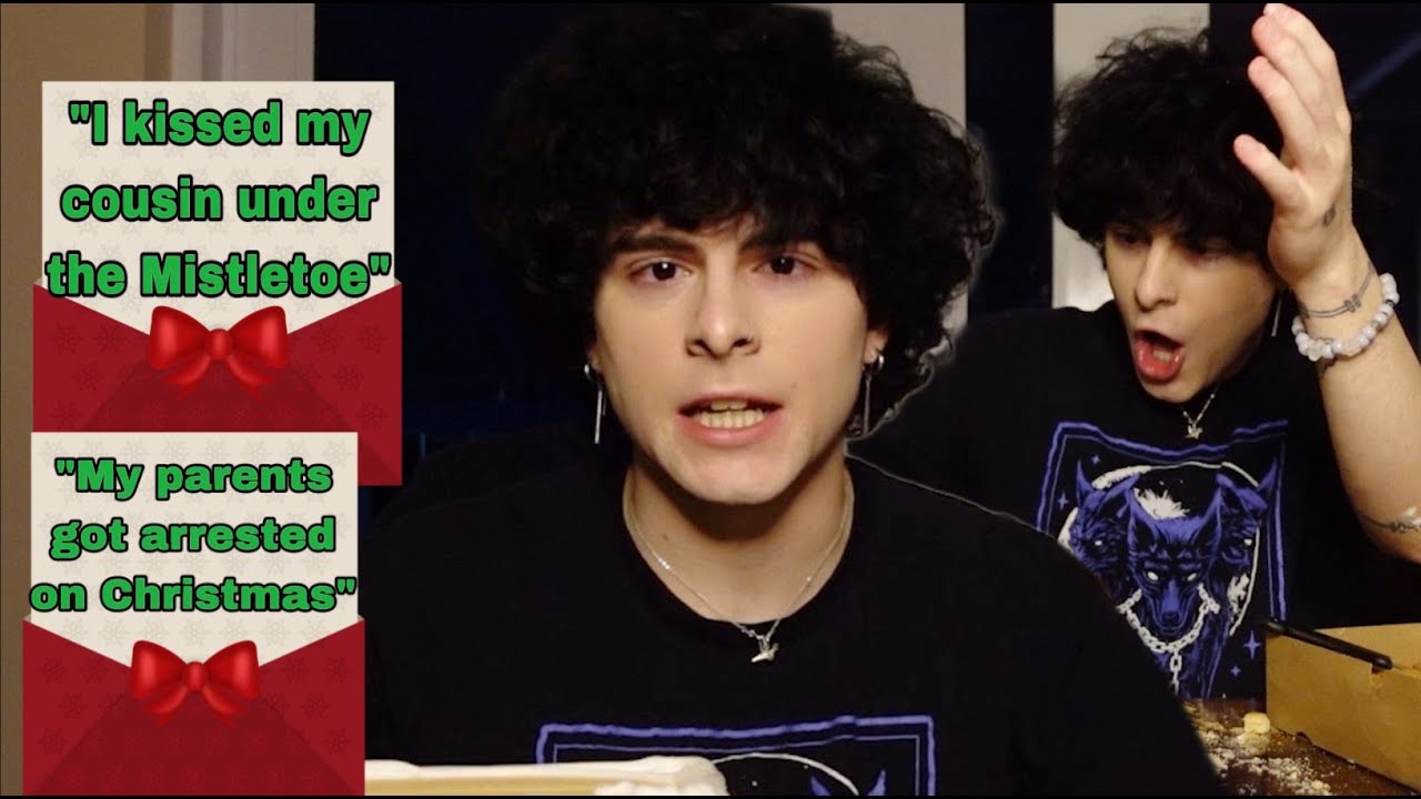 I react to your WEIRD christmas confessions and build a giant gingerbread house