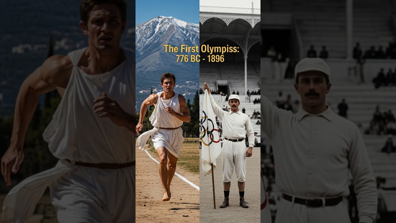 The First Olympic Games: From Ancient Greece to Modern Glory #story #history #documentary