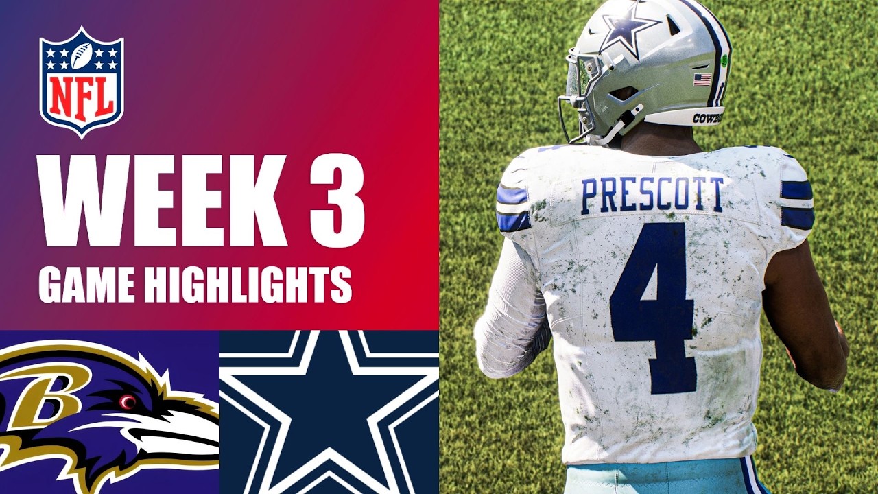 Ravens vs. Cowboys Week 3 - Madden 27 Simulation Highlights 🇧🇷