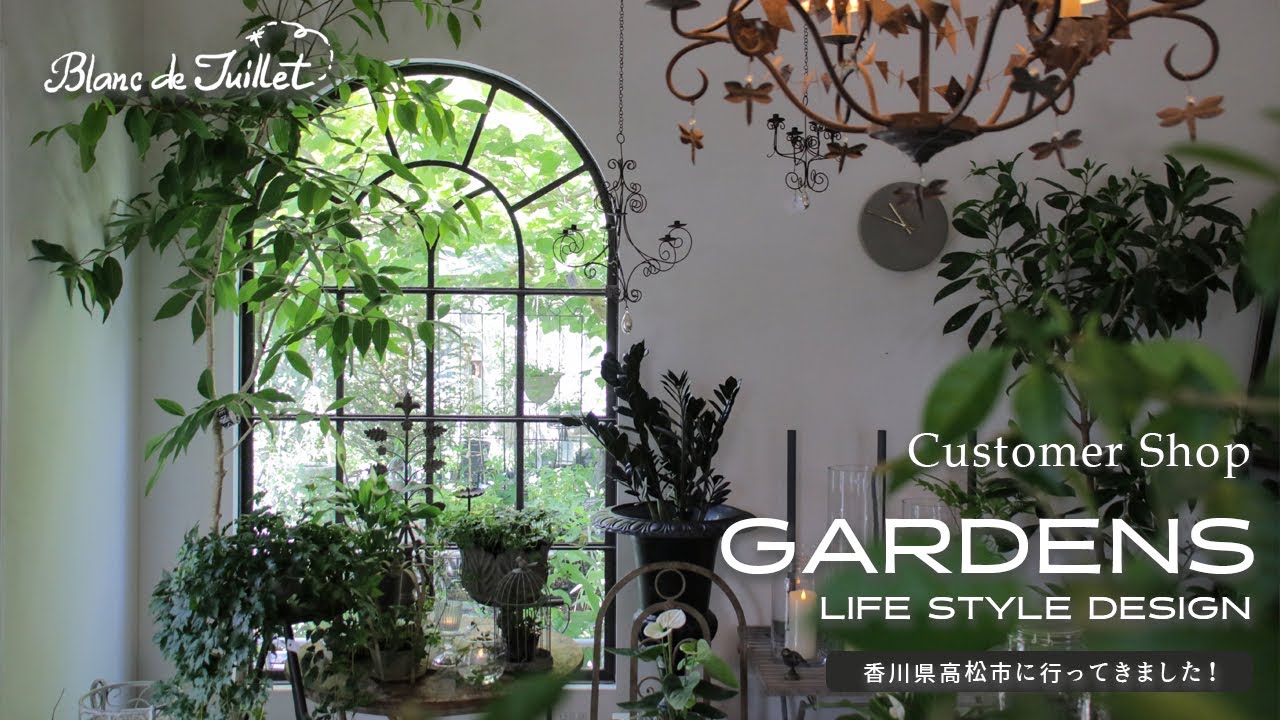 グリーンとインテリアの素敵な関係 ｜ 高松市 GARDENS