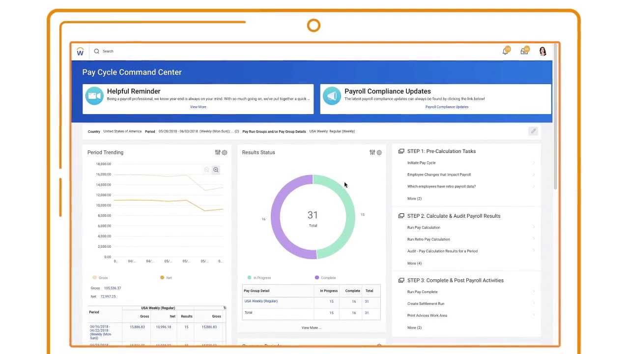 The Workday Cloud ERP Suite