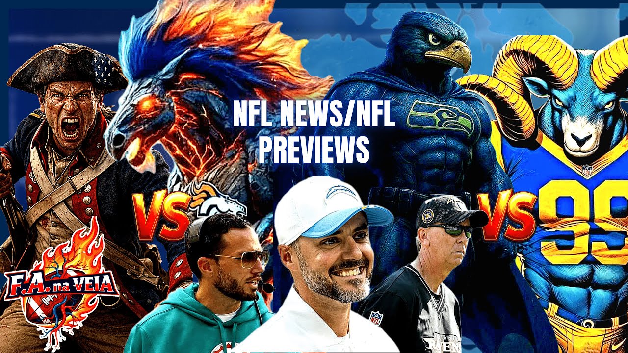 Previsões AFC/NFC Finals | Contratações de HC's e Coordenadores #nfl #nflplayoffs #nflnews