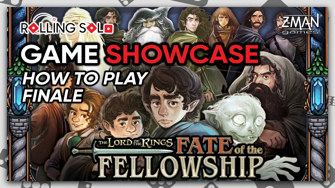 The Lord of the Rings: Fate of the Fellowship | Solo Playthrough | How To Play | Finale