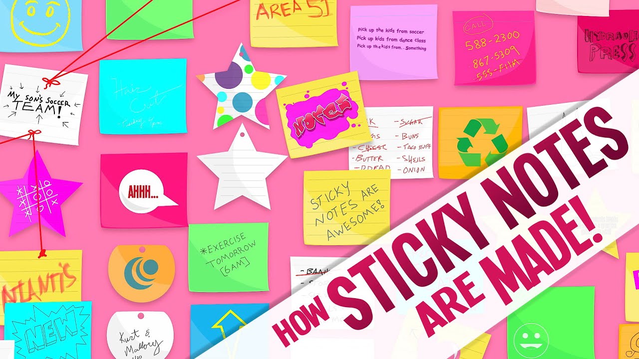 How Sticky Notes are Made