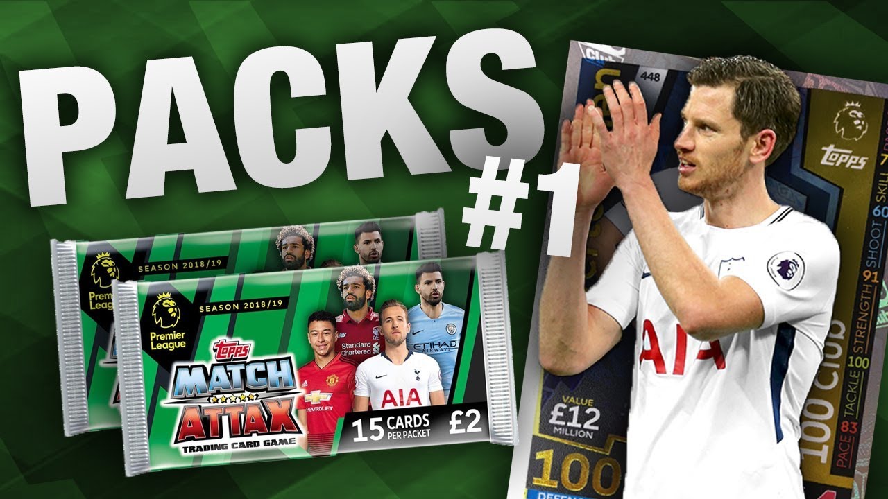 100 CLUB!!! | MATCH ATTAX 2018/19- DELUXE PACKS #1