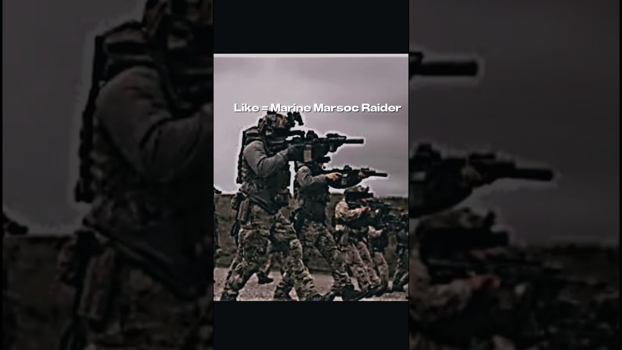 You are special operations forces component if you&hellip;