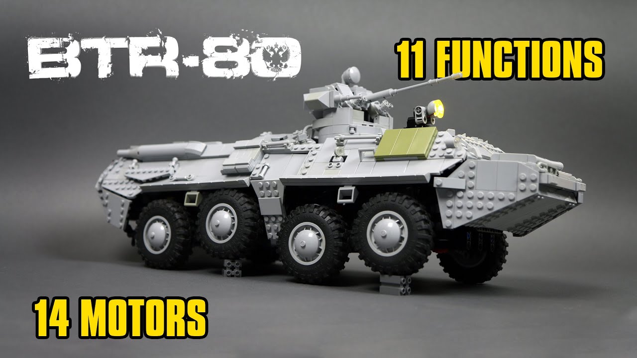 LEGO RC 8x8 BTR-80 APC