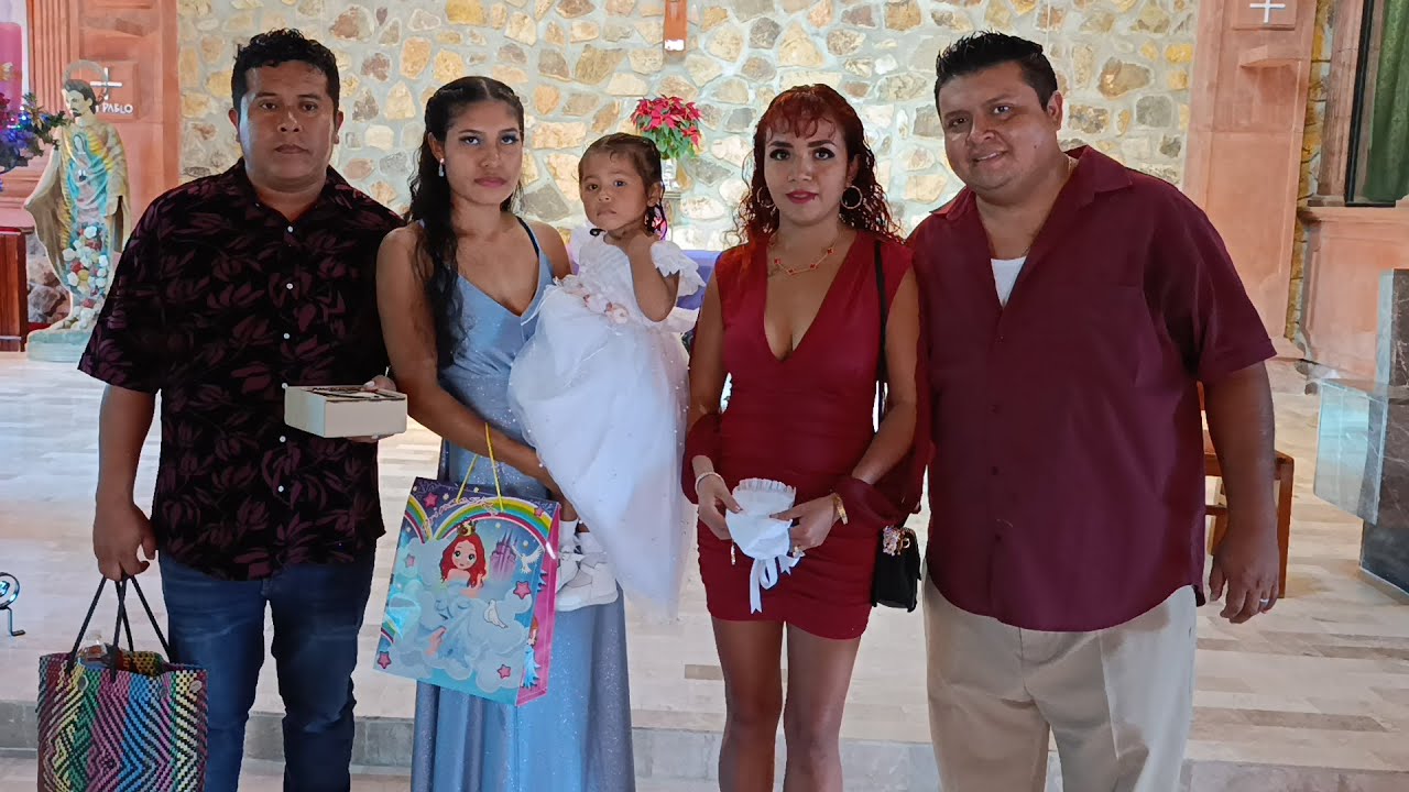 Mi Bautizo Estefany.  Domicilio Gloria de Puerto Márquez Acapulco 