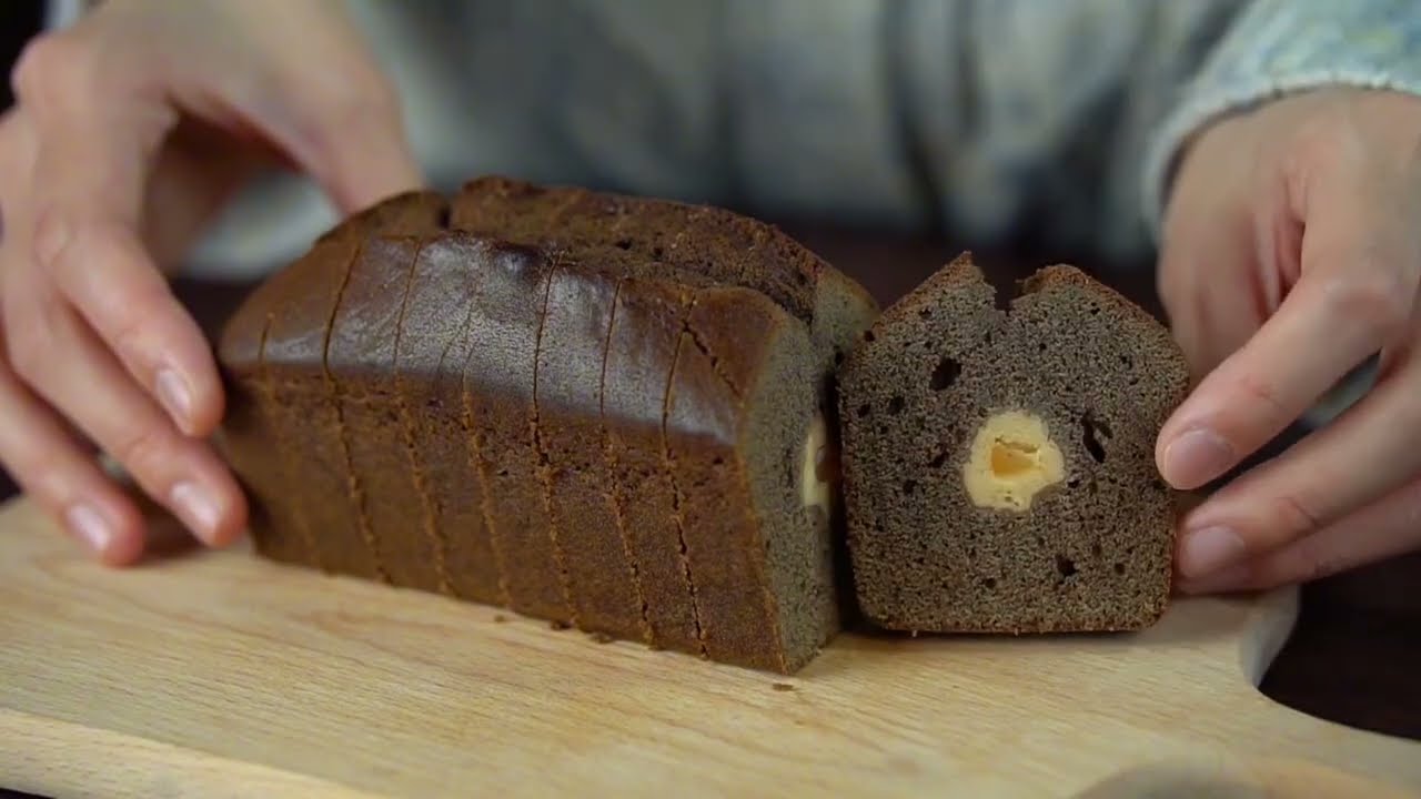 Roasted Tea Apricot Pound cake 