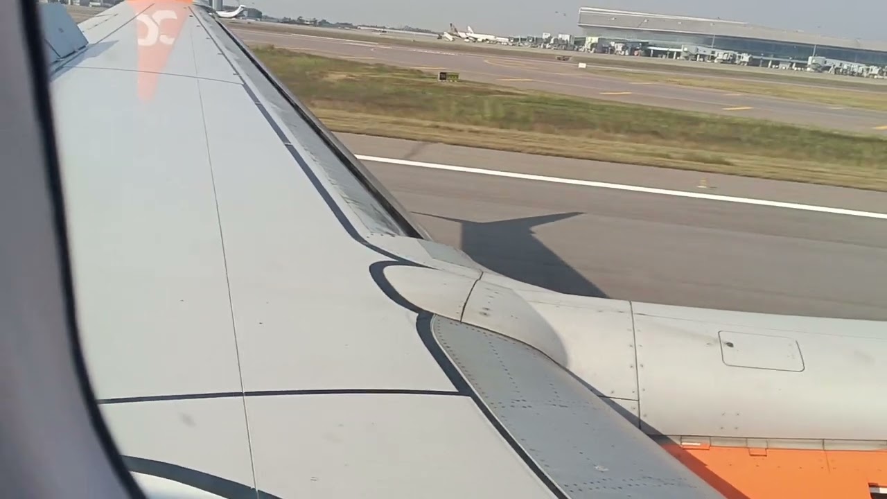  Airport Rajiv Gandhi International Flight Landing Video