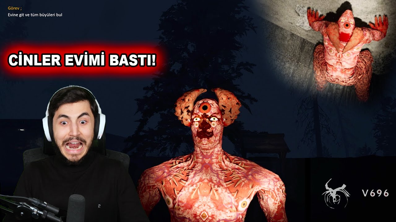 CİNLERİN MUSALLAT OLDUĞU KÖYDE YAŞADIM! TÜRK YAPIMI KORKU OYUNU V696