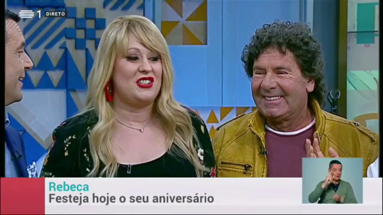 Praça da Alegria Rebeca - Surpresa Os Parabéns