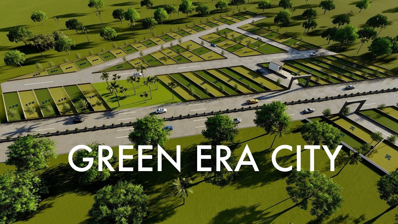 Green Era City 2 Layouts Design | 8 Acre Land designed by IR Concepts and Constructions