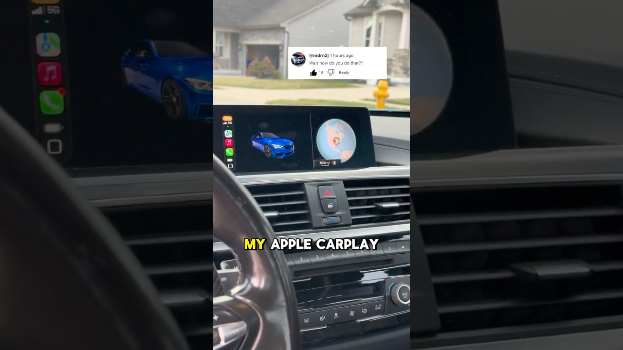 Новейшая функция iOS 26 для Apple CarPlay! 😮&zwj;💨 *РАБОТАЕТ НА ЛЮБОМ АВТОМОБИЛЕ* #ios26 #applecarplay